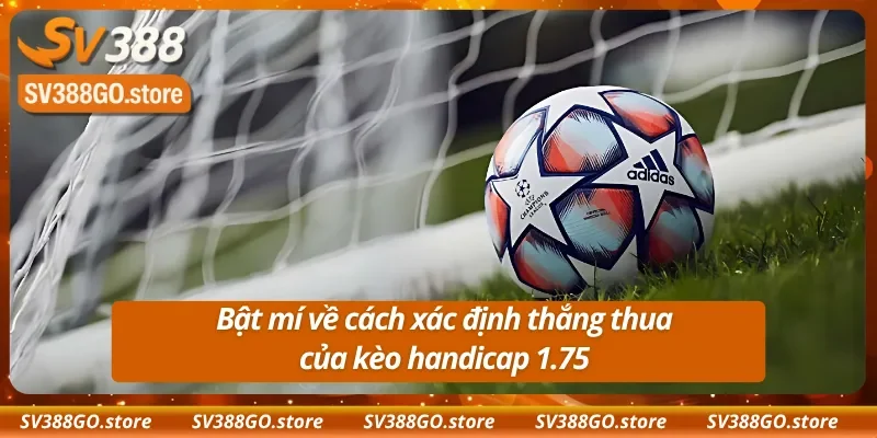 Bật mí về cách xác định thắng thua của kèo chấp 1.75